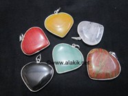Picture of Mix Stone Heart Shape Ring Pendant