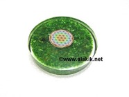 Picture of Green chips orgone Coasters