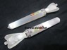 Picture of Full White Selenite Angel Wands, Picture 1