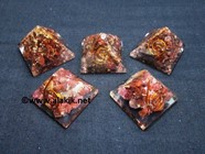 Picture of Genuine Ruby Baby Orgone Pyramid