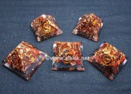Picture of Red Tiger Eye Baby Orgone Pyramid