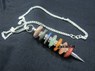 Picture of Chakra Donut Necklace with Diamond rings, Picture 1