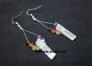 Picture of Chakra Chips Raw Selenite Earrings