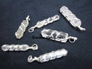 Picture of Crystal Quartz Wire Wrapped Pencil Pendants