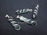 Picture of Green Flourite Wire Wrapped Pencil Pendants, Picture 1