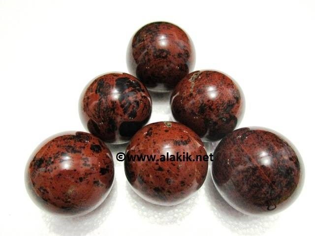 Picture of Mahogany Obsidian Balls