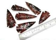 Picture of 3 inch Mahogany Obsidian Arrowheads