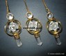 Picture of crystal quartz golden spinning, Picture 1