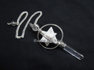 Picture of Howalite Spinning  Merkaba Pendulum
