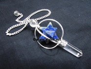 Picture of Lapis Lazuli Spinning  Merkaba Pendulum