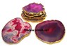 Picture of Pink Onyx Coasters, Picture 1