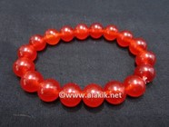 Picture of Red Onyx 10mm Elastic Bracelet