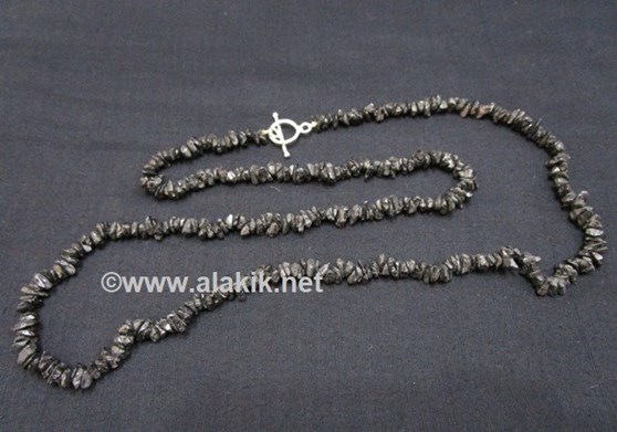 Picture of Black Tourmaline Chips Necklace