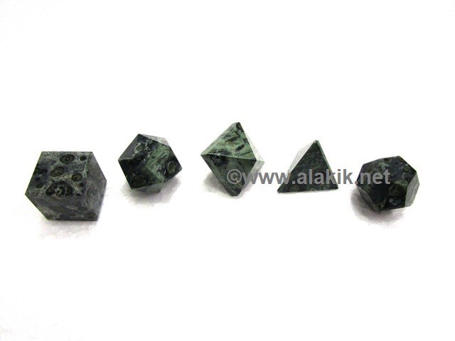 Picture of Kambaba Jasper 5pcs Geometry Set