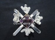 Picture of Amethyst Pyramids Generator with Crystal Angels