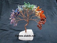 Picture of Chakra 250bds Copper Tree with Stone Base