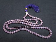 Picture of Lepidolite Jap Mala with Buddha Head