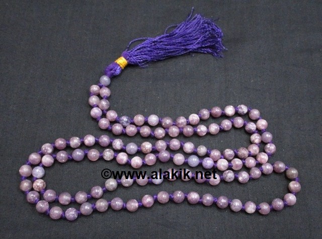 Picture of Lepidolite Notted Jap Mala