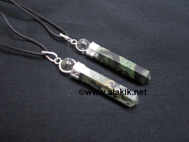 Picture of Kambaba Jasper 2pc Cap Pencil Pendant