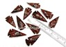 Picture of 2 inch Mahogany Obsidian Arrowheads, Picture 1