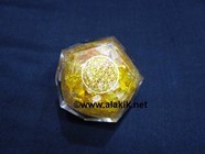 Picture of Citrine Orgone Dodecahedron