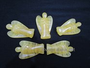 Picture of Yellow Flourite Angel 2 inch