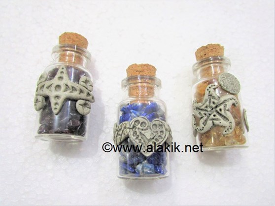 Picture of Mix Chips Tibetan Bottle with Mix Design