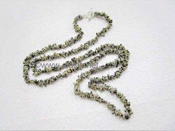 Picture of Dalmation Jasper Chips Necklace