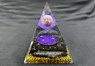 Picture of Blue Nubian Pyramid with Floating Amethyst  Ball, Picture 1