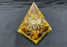 Picture of Yellow Nubian Orgone Pyramid with Lotus, Picture 1