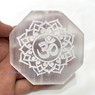 Picture of Selenite Hexagon Om Plate, Picture 1