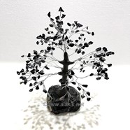 Picture of Black Tourmaline tree with Stone base 
