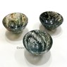 Picture of Moss Agate 3inch Bowls, Picture 1