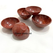 Picture of Red Jasper 2 Inch Agate bowl