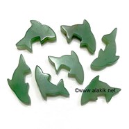 Picture of Green Aventurine Baby Dolphins