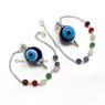Picture of Evil Eye Ball Pendulum with Chakra Chain, Picture 1