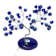 Picture of Evil Eye Tree with Silver Wire 