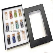 Picture of 12 Gemstone Bottles with Elegant Box 