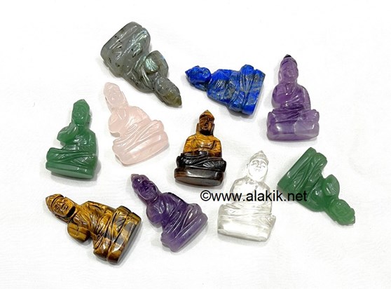 Picture of Mix Gemstone Baby Buddha idols