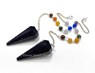 Picture of Blue Sandstone Pendulums with Chakra Chain, Picture 1