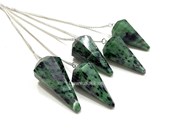 Picture of Ruby Zoisite Pendulums