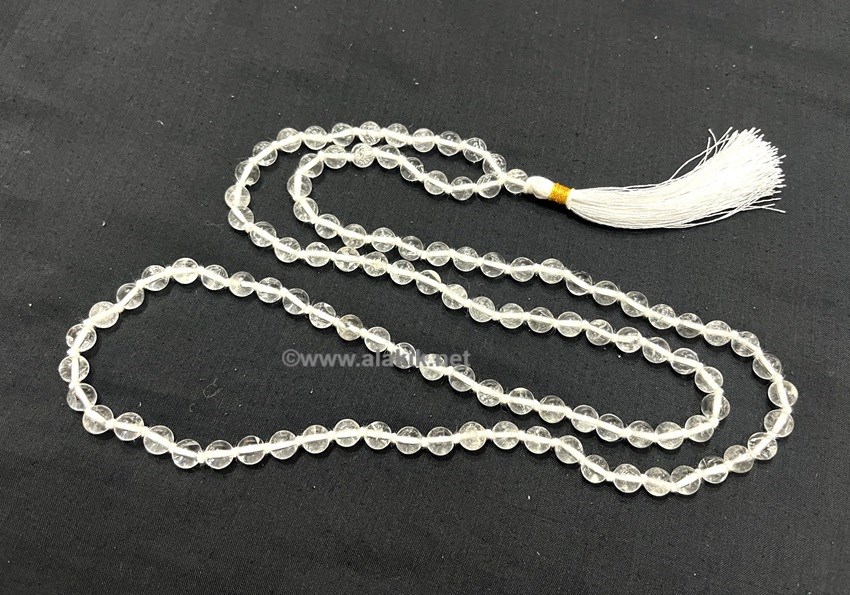 Picture of Crystal Quartz Notted Japa mala