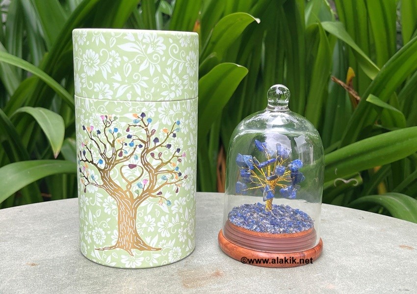 Picture of Lapis Lazuli Crystal Dome Tree 